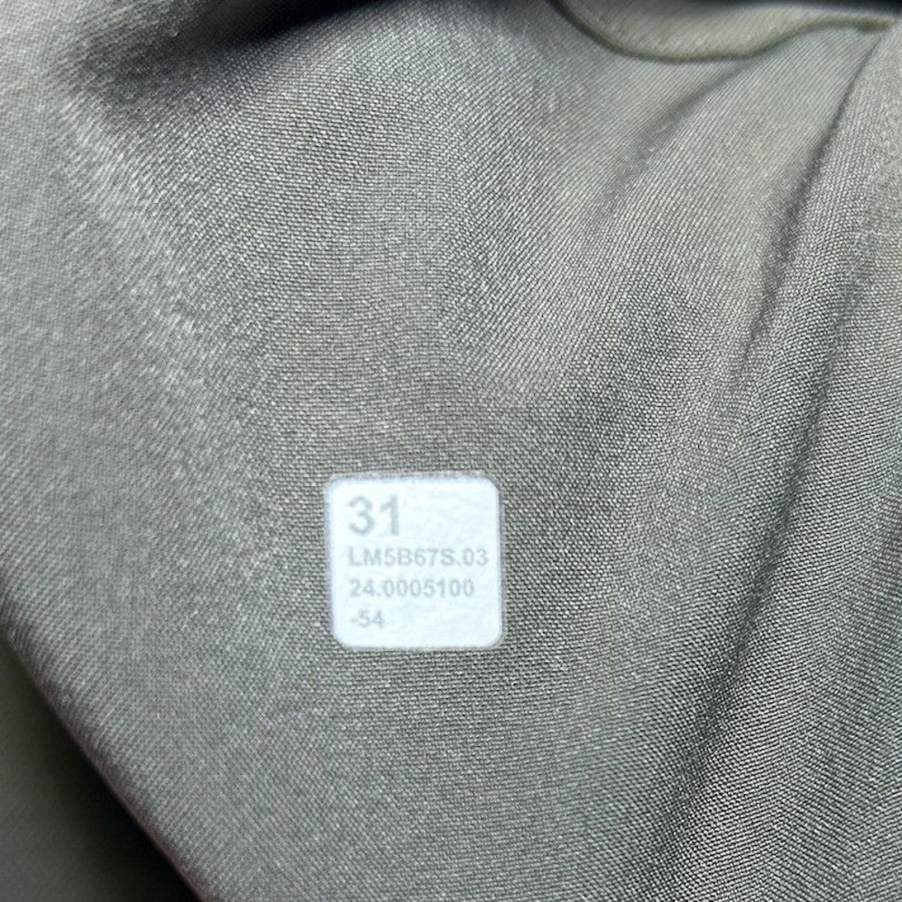 Lululemon ABC Slim Fit VersaTwill Pants Trousers 31x28‎ Sage Stretch M5B67S - Picture 4 of 10